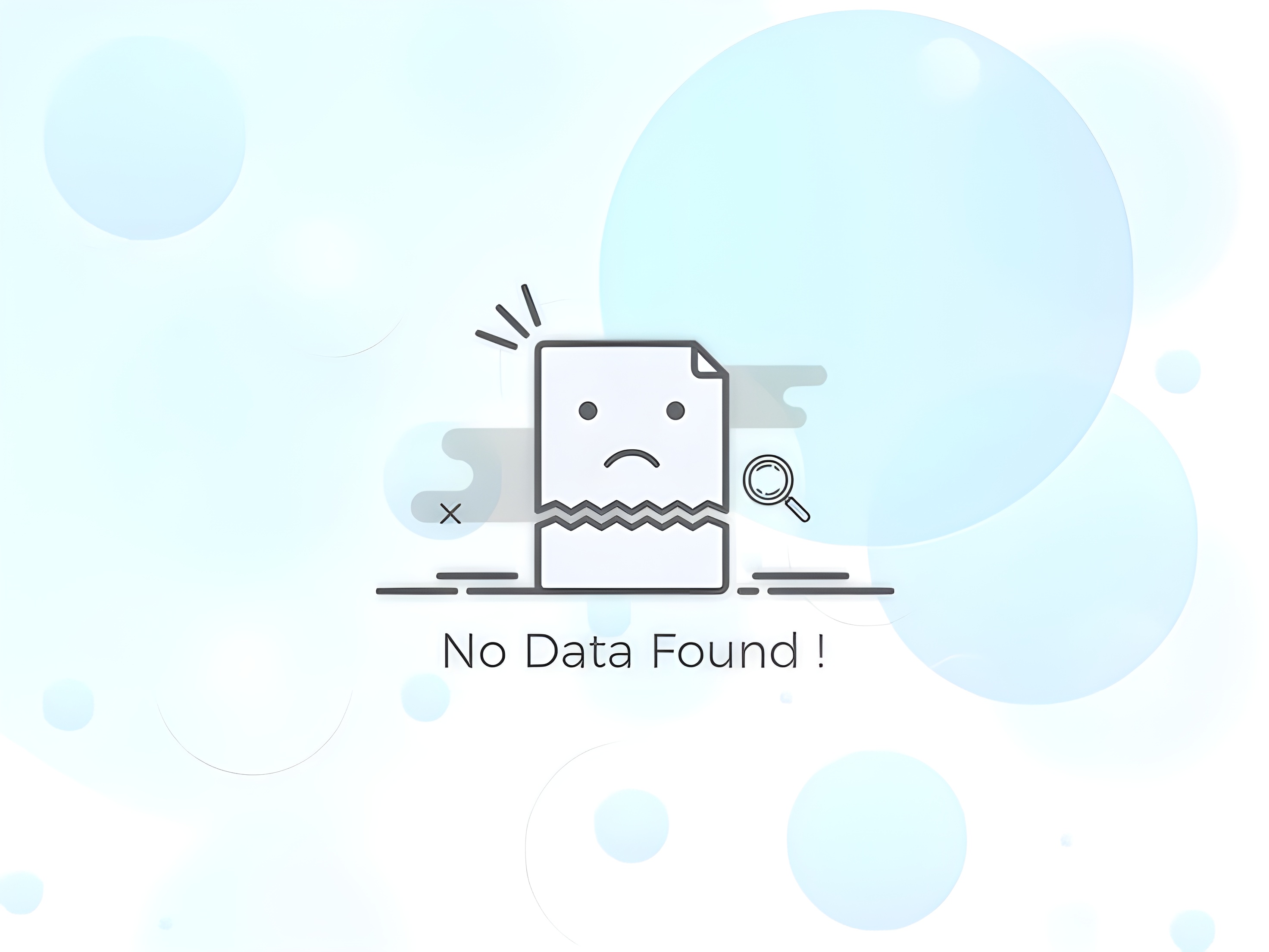 No Data Available